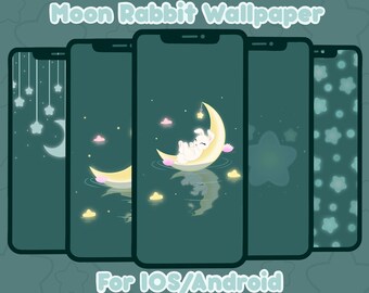 Moon Rabbit Wallpaper for IOS/Android