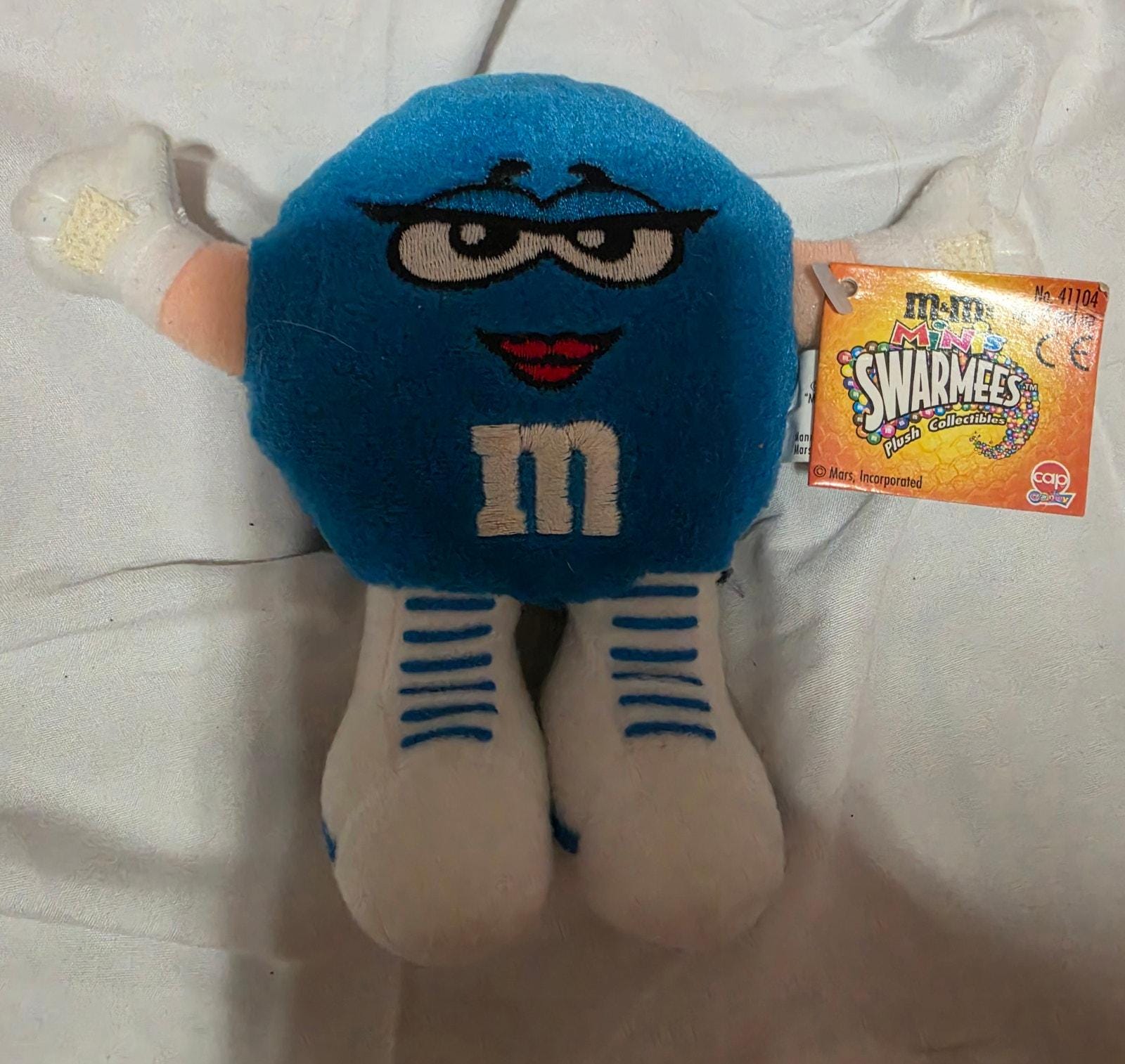 M&m Blue Plush - Etsy