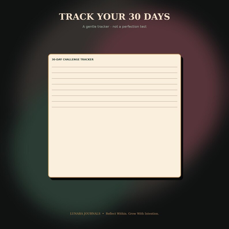 30 Day Self Love Challenge | Self Care & Confidence Journal | Daily ...