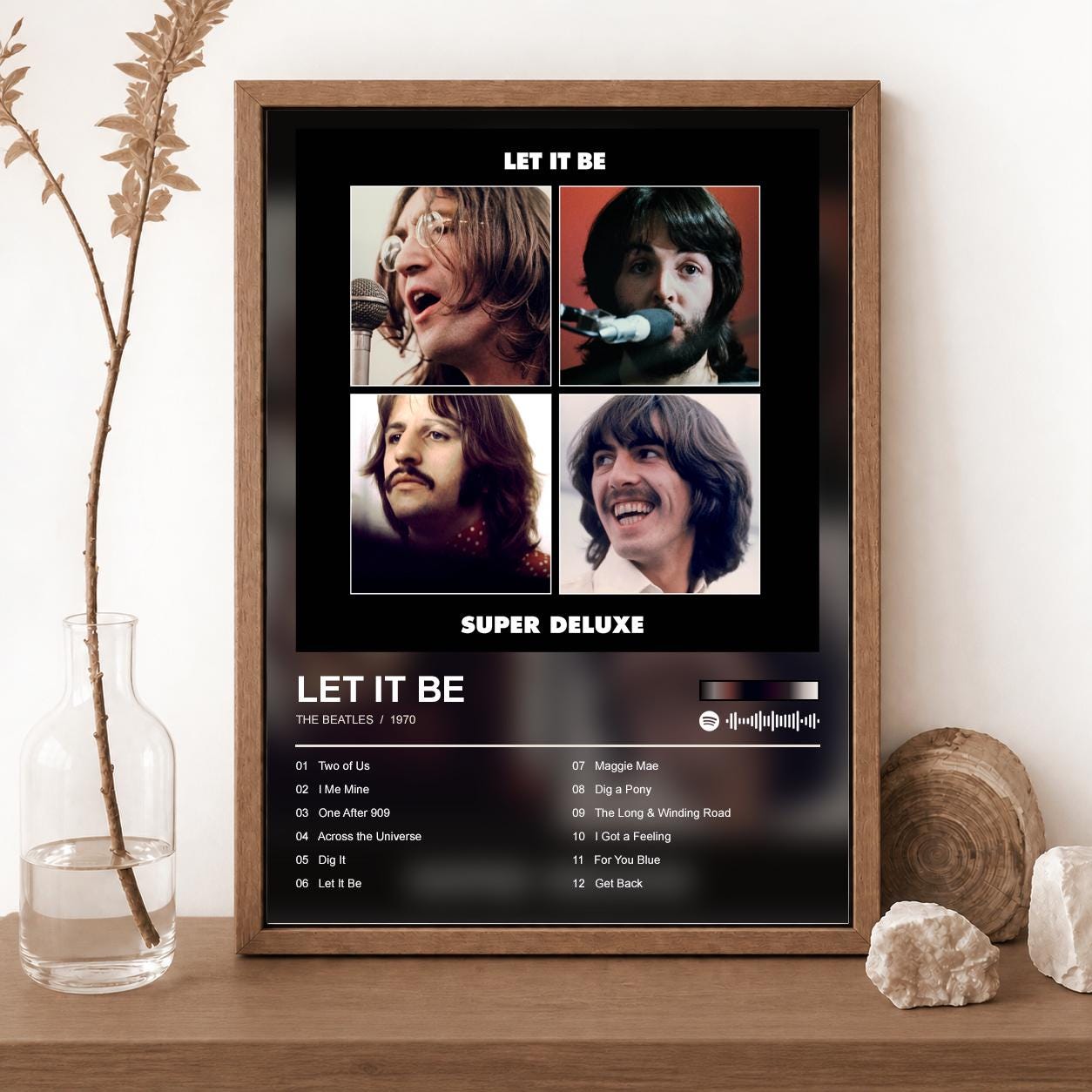 Beatles Let It Be Poster - Etsy