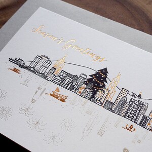Letterpress - Seizoensgroet uit Hong Kong
