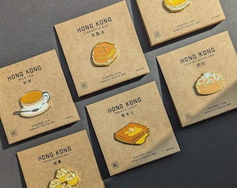 enamel pin - french toast