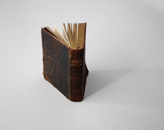 Antique Oxford Book of Common Prayer Hymns A M Charles Courtier Leather