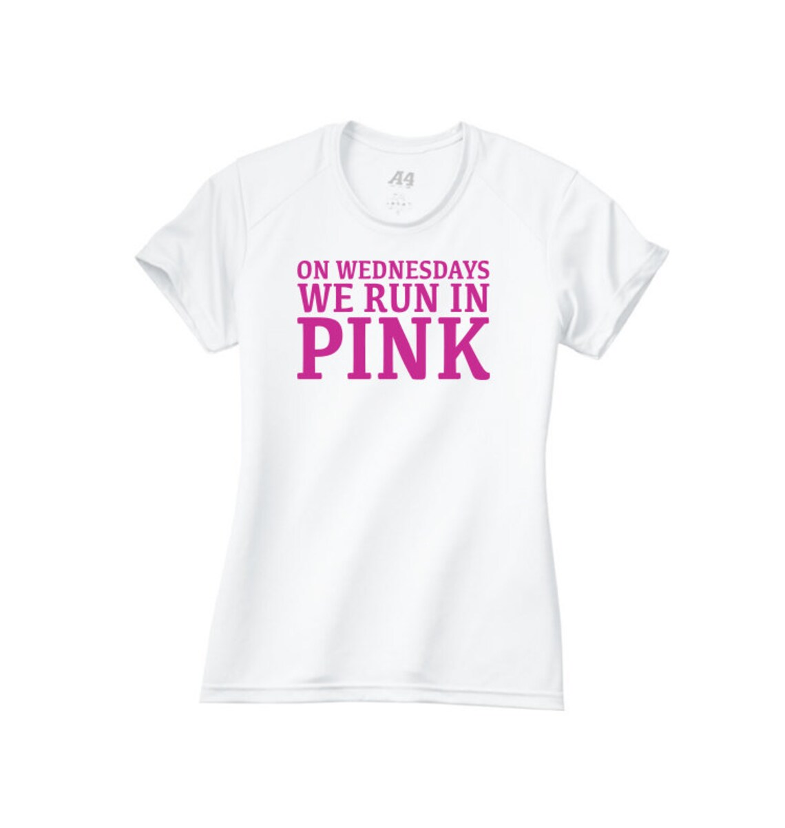 On Wednesdays We Run in Pink Workout Running Performance Etsy