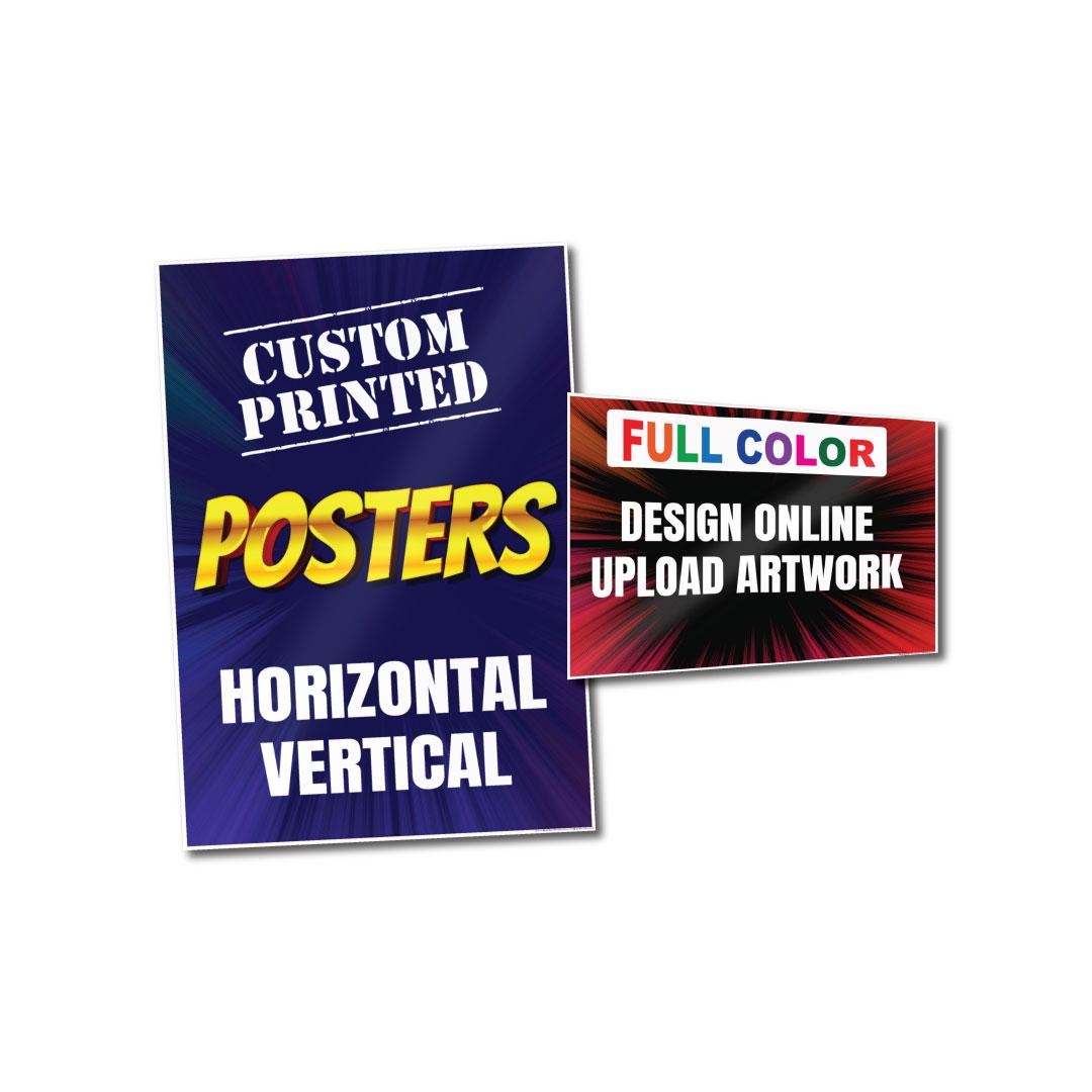 Custom Poster Print: Upload Your Photo or Design, Waterproof Posters - Etsy