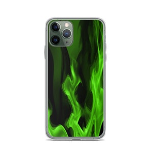 Green Smoke iPhone Case