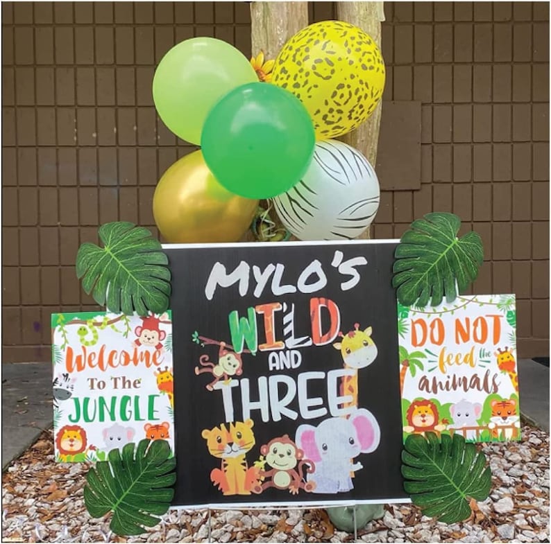 Custom Vertical Yard Signs