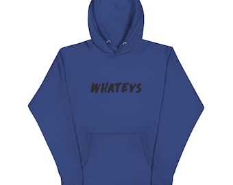 [TWN]★WHATEVS HOODIE Whatevs Unisex Hoodie - Etsy