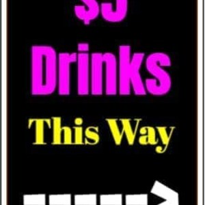 Custom A-Frame Directional Sign