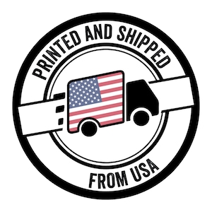 Made in the USA, shipped in the USA