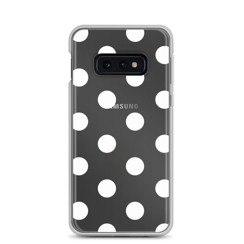 Simple Pattern Transparent Black Lens All-inclusive Phone Case For
