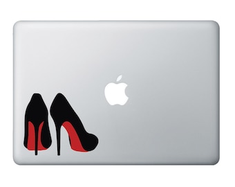 Red Bottom High Heels Vinyl Decal: Laptop, Car, Wall Decor