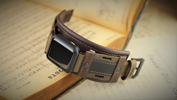 iwatch leather cuff