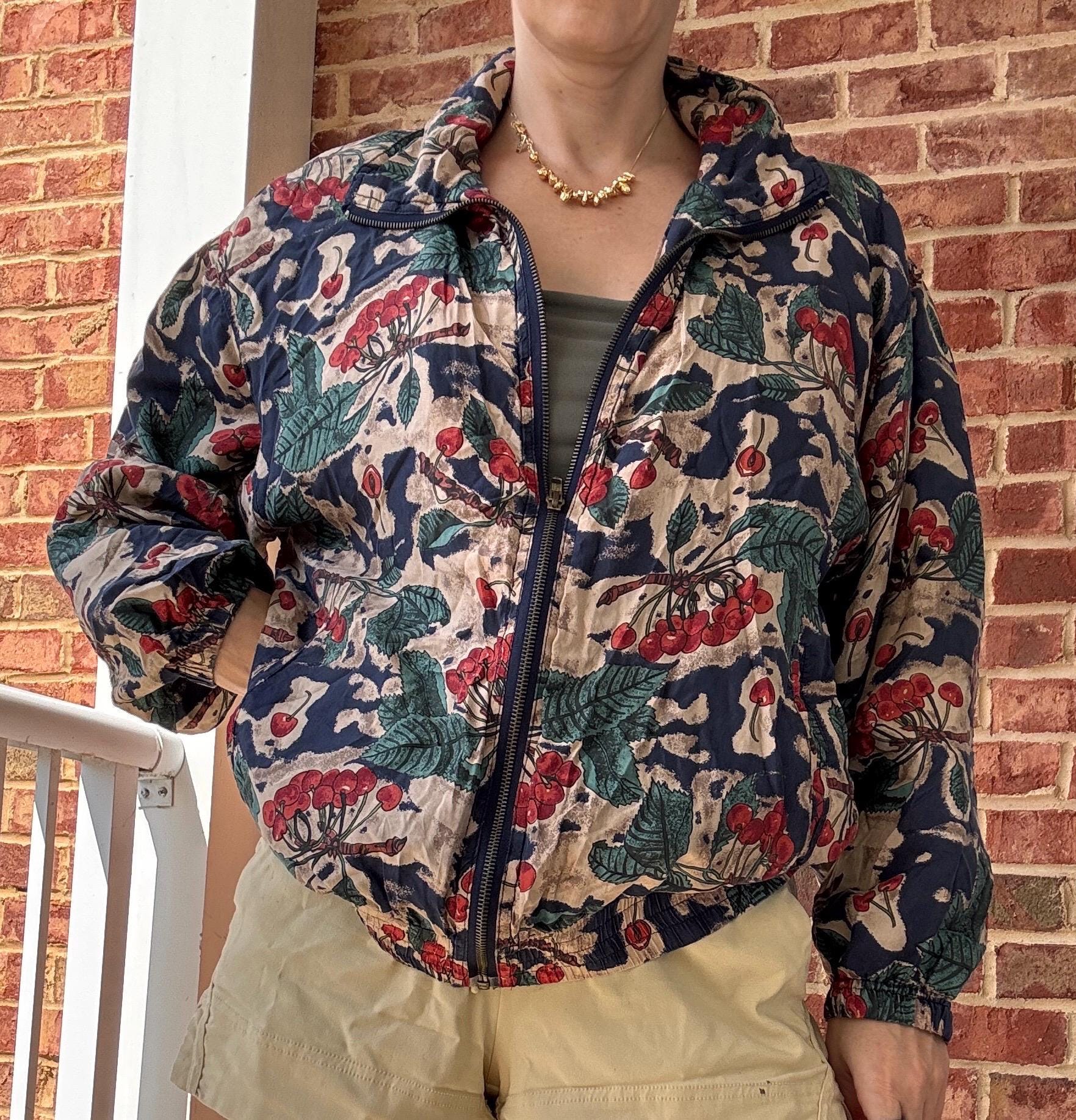 Asian Silk Bomber Jacket - Etsy