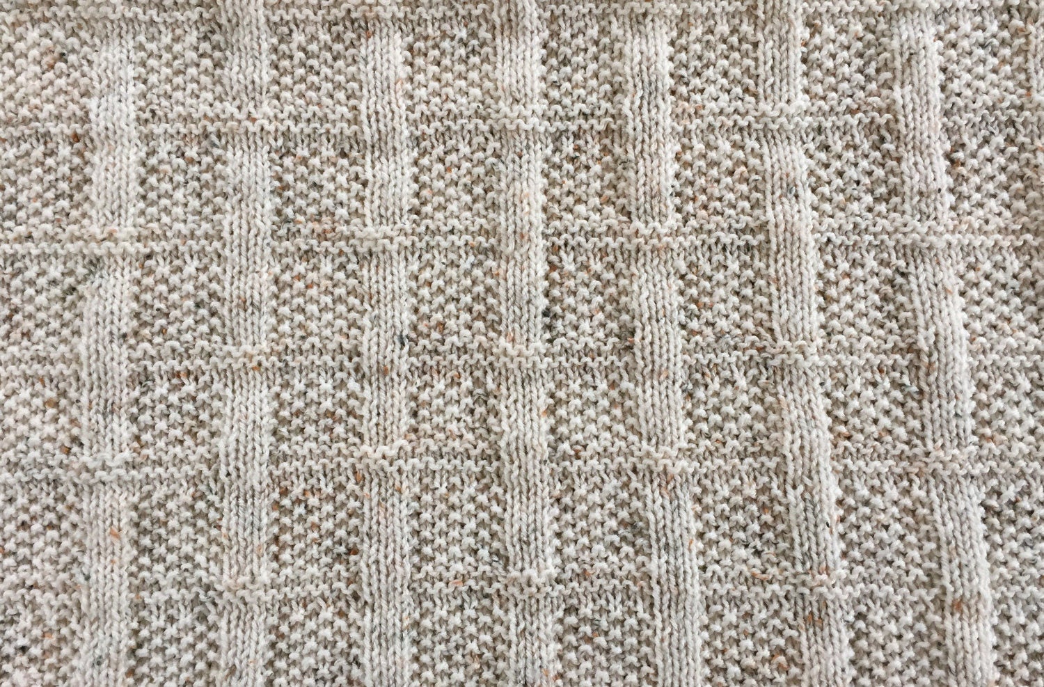 Lattice Baby Blanket Knitting Pattern PDF ENGLISH - Etsy UK