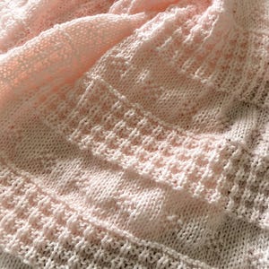 Knitting Pattern ~ Rosabel Baby Blanket in DK ~ ENGLISH ~ PDF Download ...