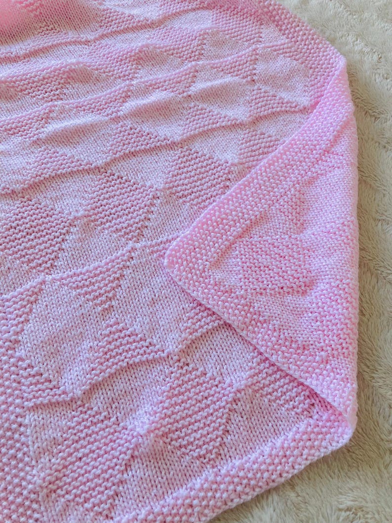 Knitting Pattern ~ Heidi Baby Blanket ~ ENGLISH ~ PDF Download - Etsy UK