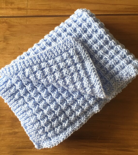 Knitted Blanket S00 - New - For Baby