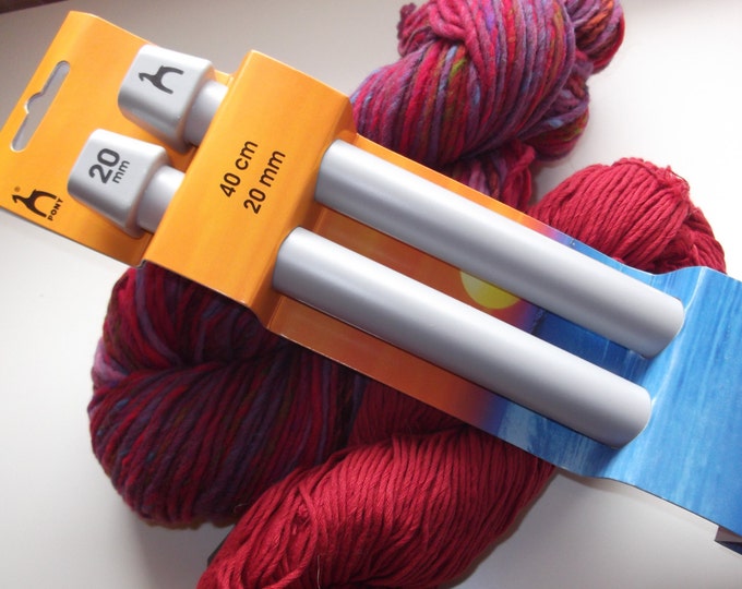 20mm Chunky Knitting Needles for Extreme or Chunky Knits. Etsy