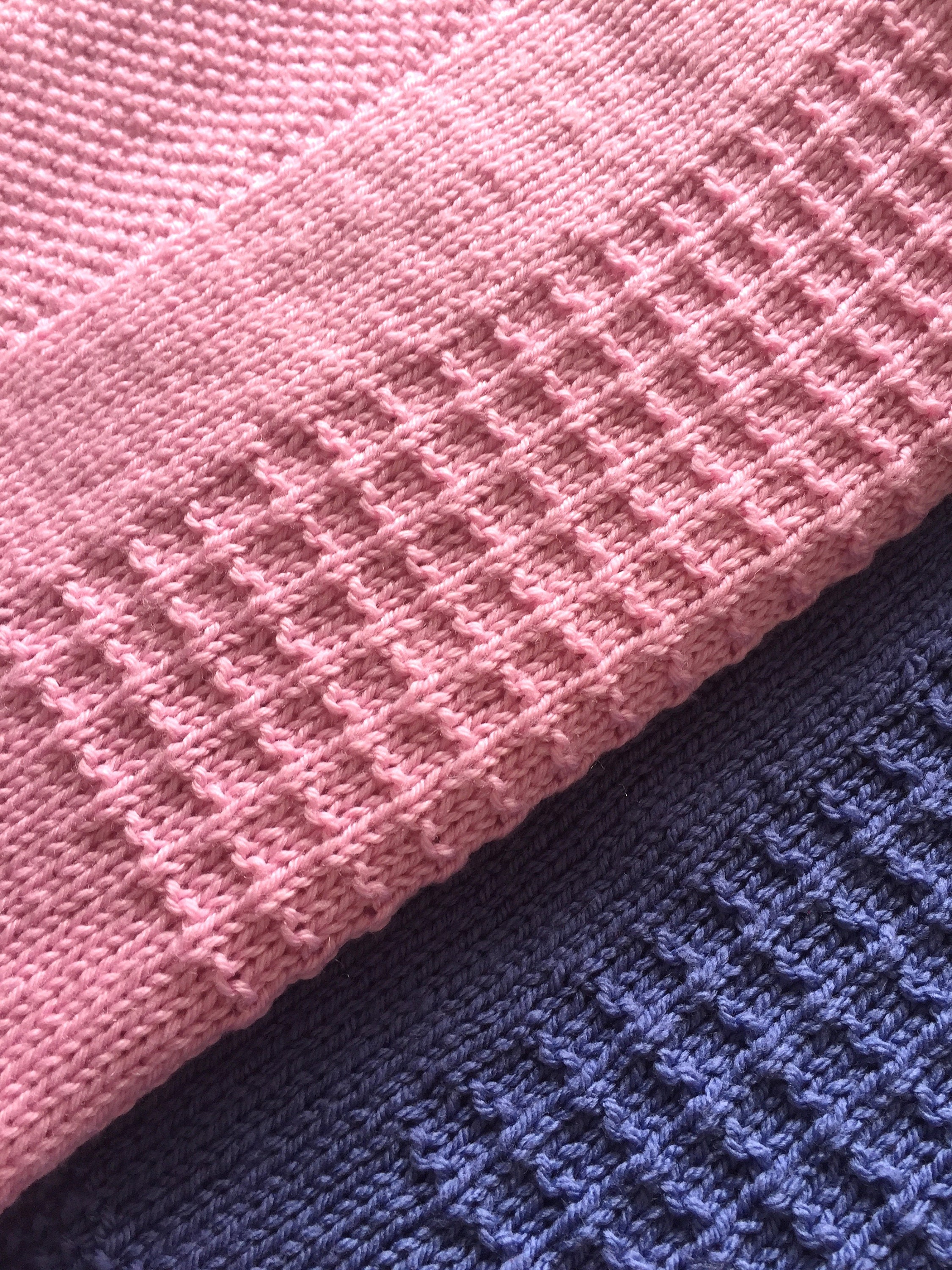 Knitting Pattern ~ Alia Baby Blanket ~ ENGLISH ~ PDF Download - Etsy