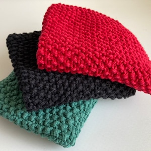 Knitting Pattern ~ Super Simple Washcloths ENGLISH ~  PDF Download