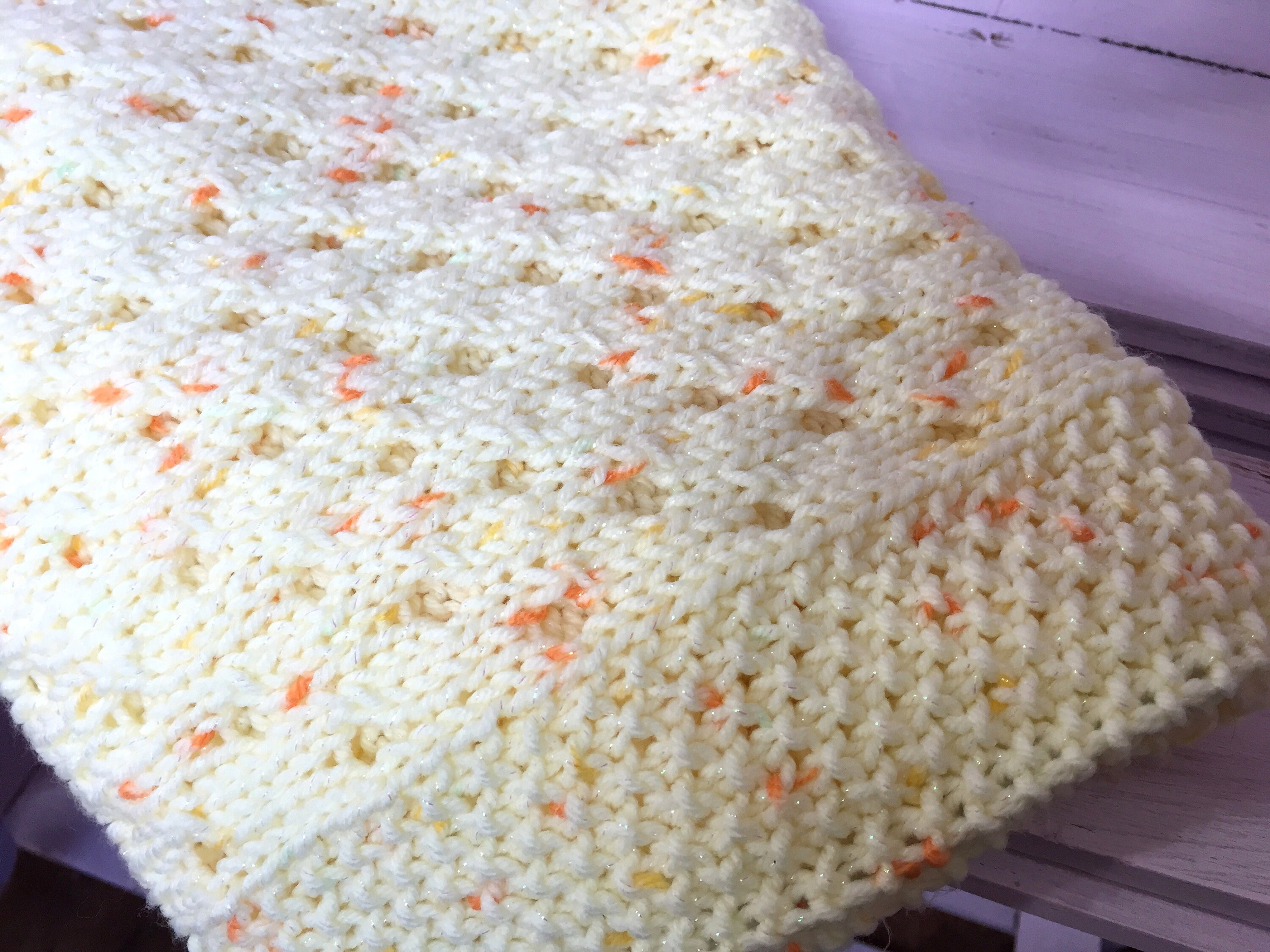 Easy Eyelets Baby Blanket Set knitting Pattern ENGLISH Etsy UK