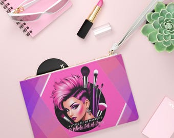Un peu de maquillage et beaucoup de Jésus, pochette inspirée par la foi pour les femmes