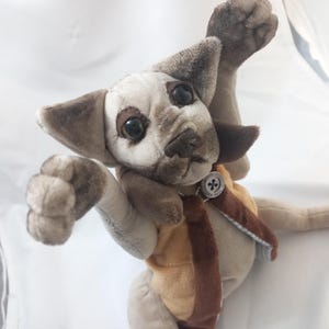 Realistic Oriental Kitten Plush Toy: Posable, Anti-Stress Companion (20-25cm) made-to-order
