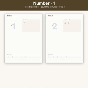 Pre-K Learning Worksheets Ages 3-5 Printable | Alphabet Tracing Numbers Counting | 120 Pages Letter A4 image 5