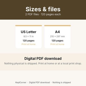 Pre-K Learning Worksheets Ages 3-5 Printable | Alphabet Tracing Numbers Counting | 120 Pages Letter A4 image 10