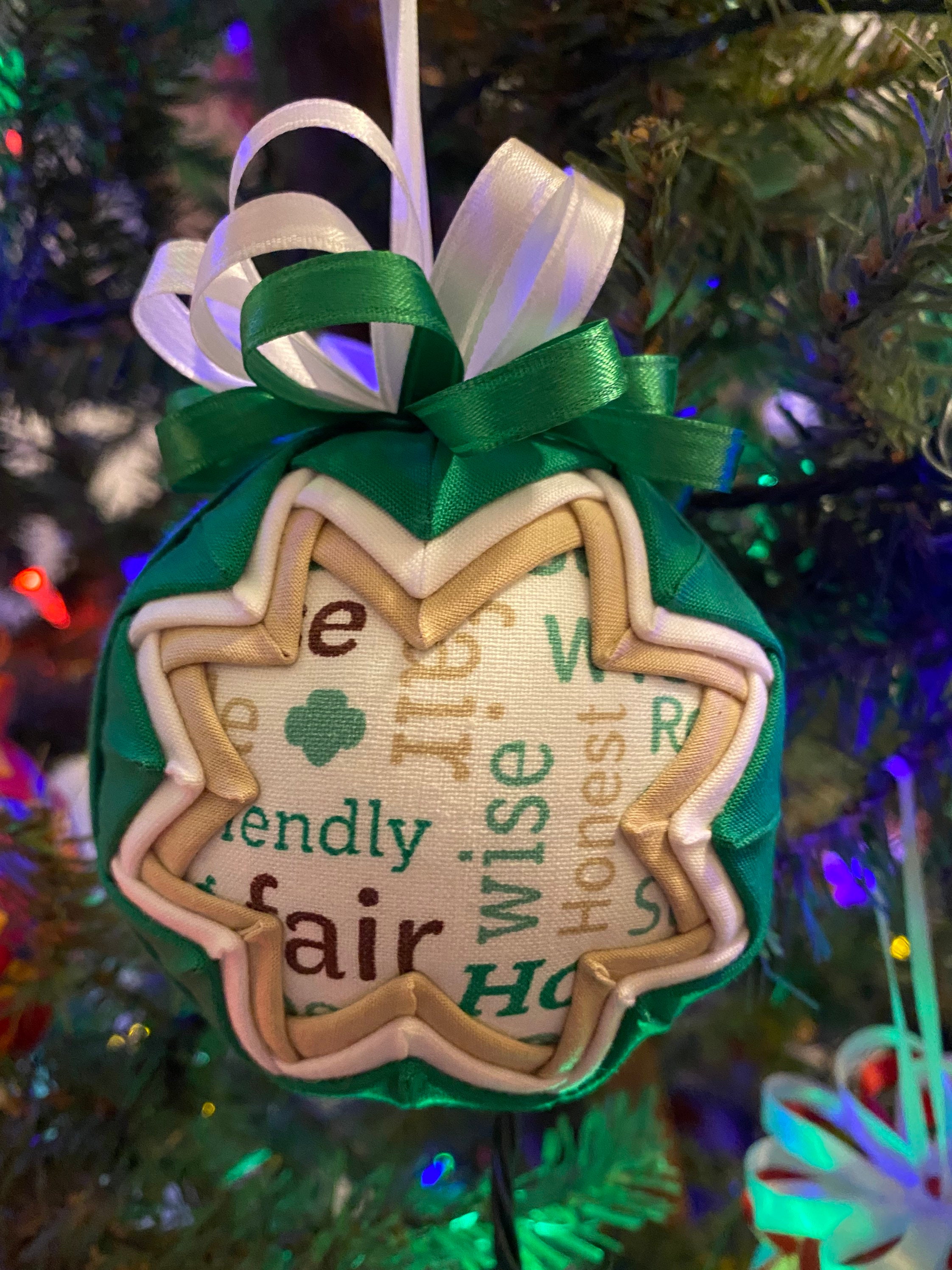 Girl Scout Ornament - Etsy