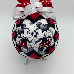 Mickey and Minnie Mouse Ornament