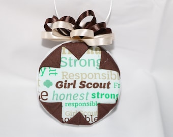 Brownie Girl Scout Ornament