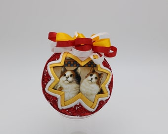 Cute Cat Ornament