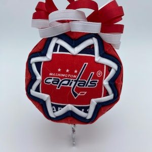 Capitals Quilted Ornament