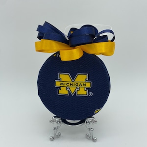 Michigan Wolverines Hemi Ornament