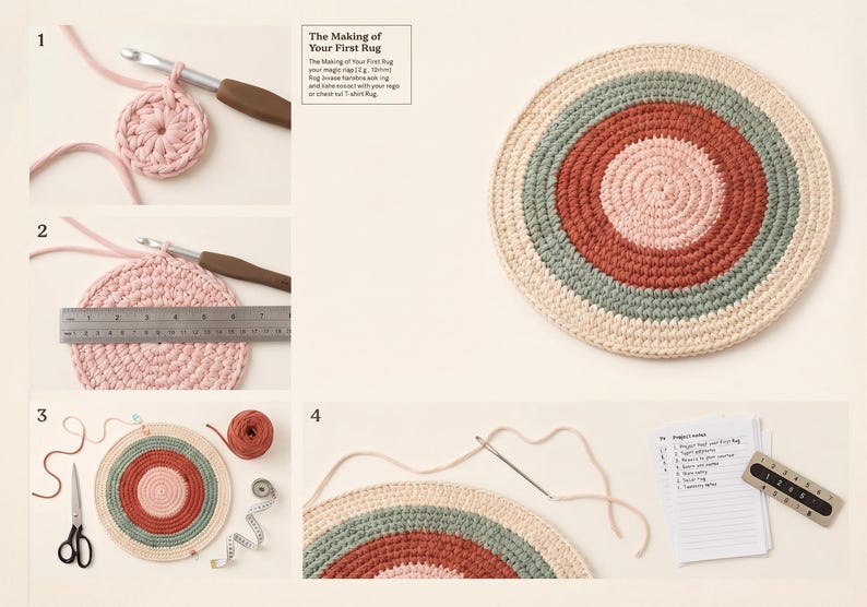 Contour Rug Crochet Pattern Crochet Rug Pattern PDF, Beginner and Latch Hook Rug Making Guide - Etsy