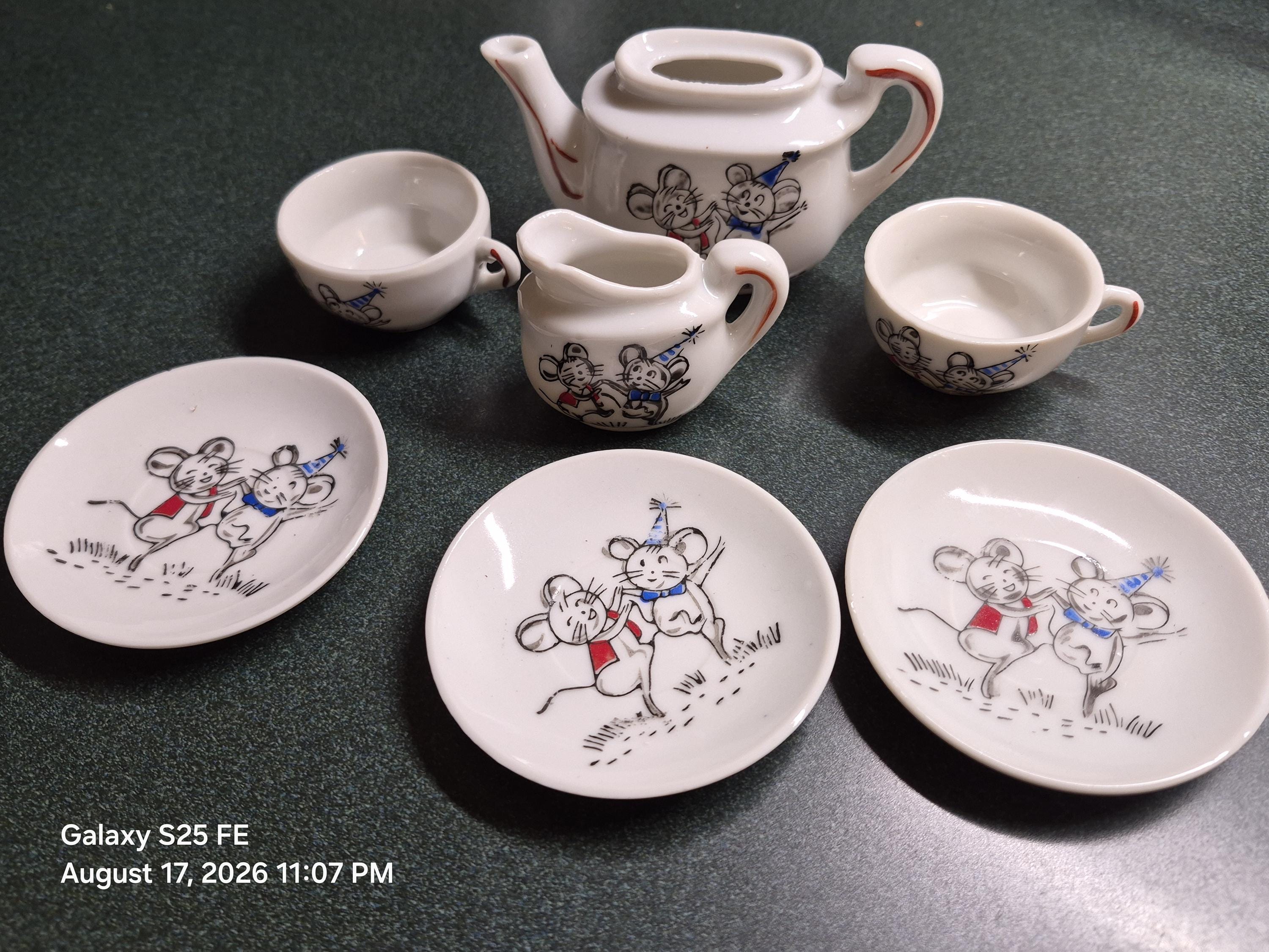 1960s Toy Tea Set - Etsy