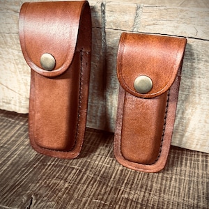 Leather Pocket Knife Sheath