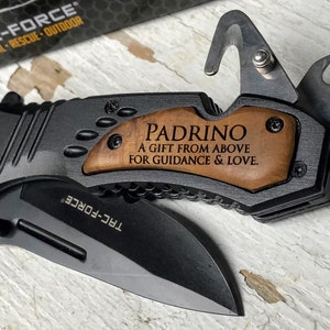 Padrino, Godmother Gift, Personalized Godfather Gift, Madrina Thank you, Mentor Proposal