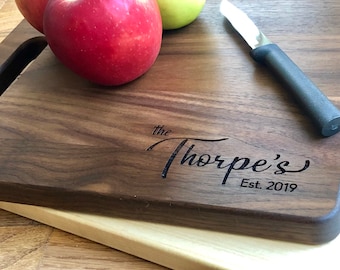 Cheese Board, Personalized Cutting Board, New Home Gift,