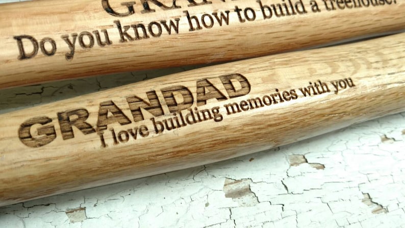 Grandfather Gift, Grandpa Gift, Grandparent Gift, Personalized Hammer, Grandfather Christmas Gift, Godfather Gift, Christmas Gift, Step-Dad image 4