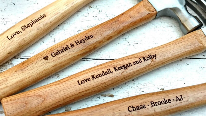 Grandfather Gift, Grandpa Gift, Grandparent Gift, Personalized Hammer, Grandfather Christmas Gift, Godfather Gift, Christmas Gift, Step-Dad image 5