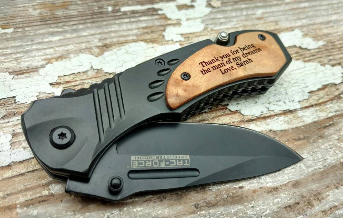 Message Him Pocket Knife Engraved Knife Custom Pocket Etsy Message Him Pocket Knife Engraved Knife Custom Pocket Etsy