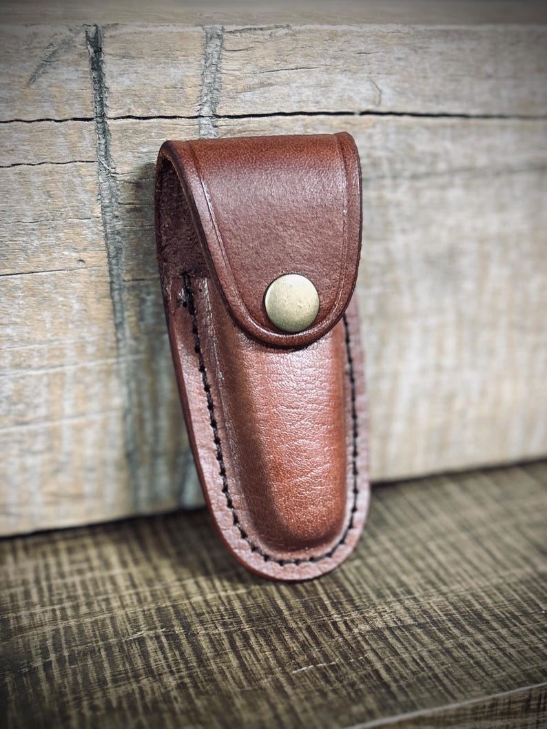 Leather Pocket Knife Sheath image 3