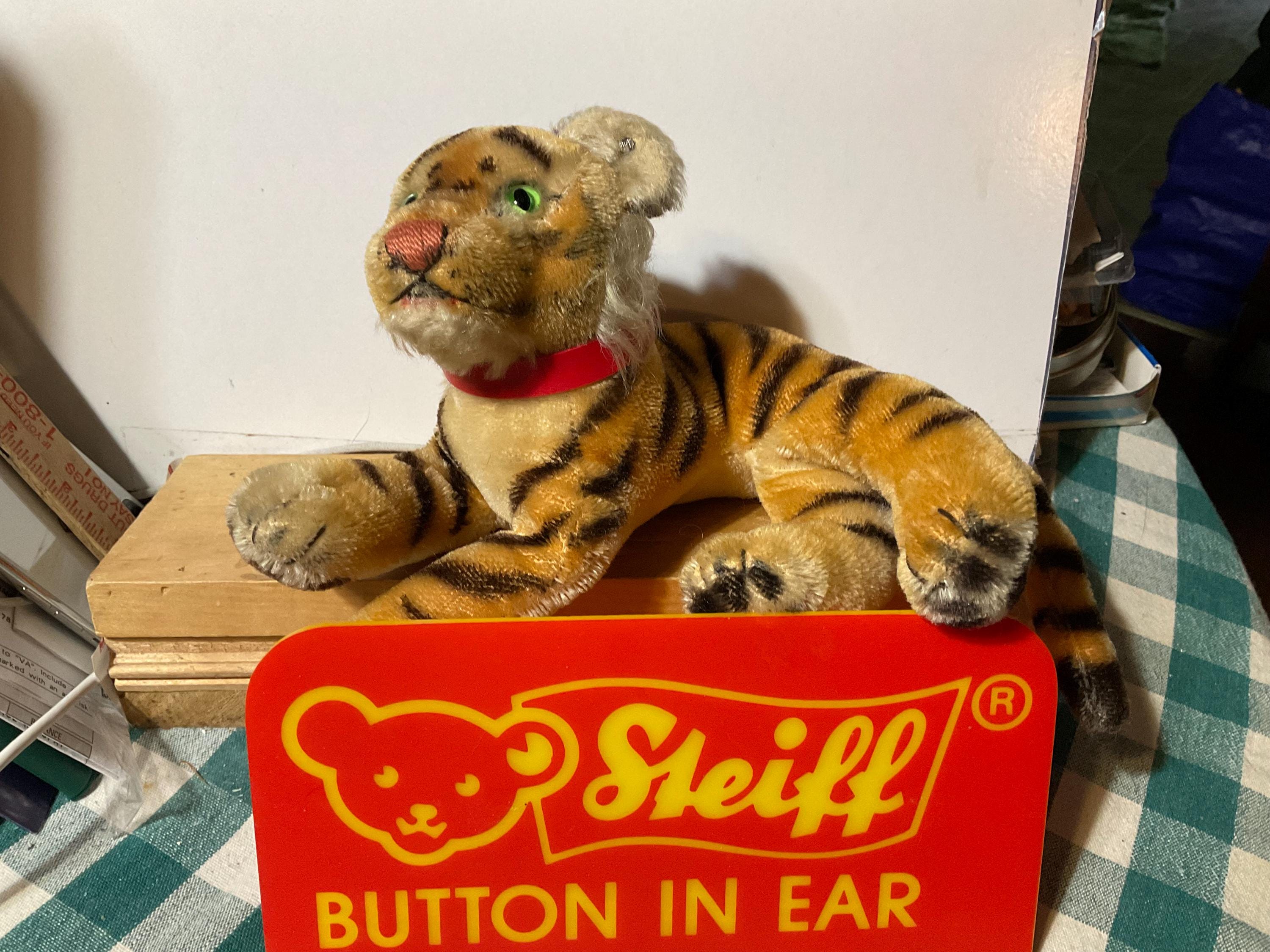 Vintage steiff tiger - Etsy 日本