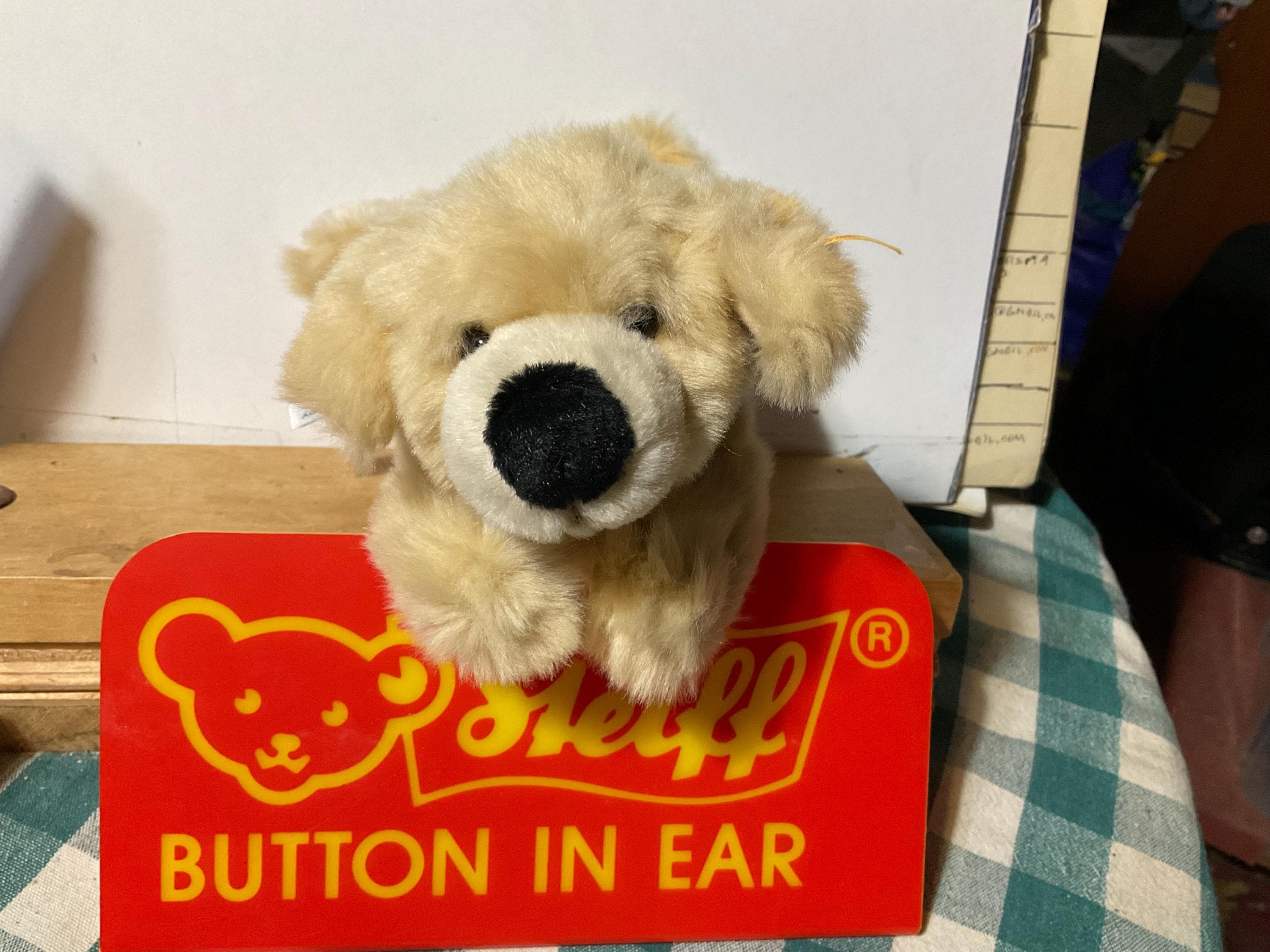 Vintage Steiff Dog - Etsy