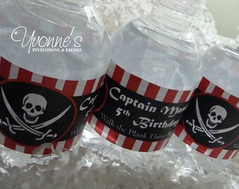 pirate water bottle etsy