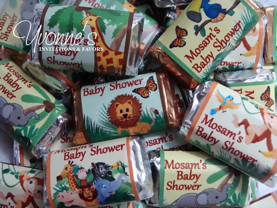 baby shower mini candy bar wrappers miniature chocolate mini candy bar