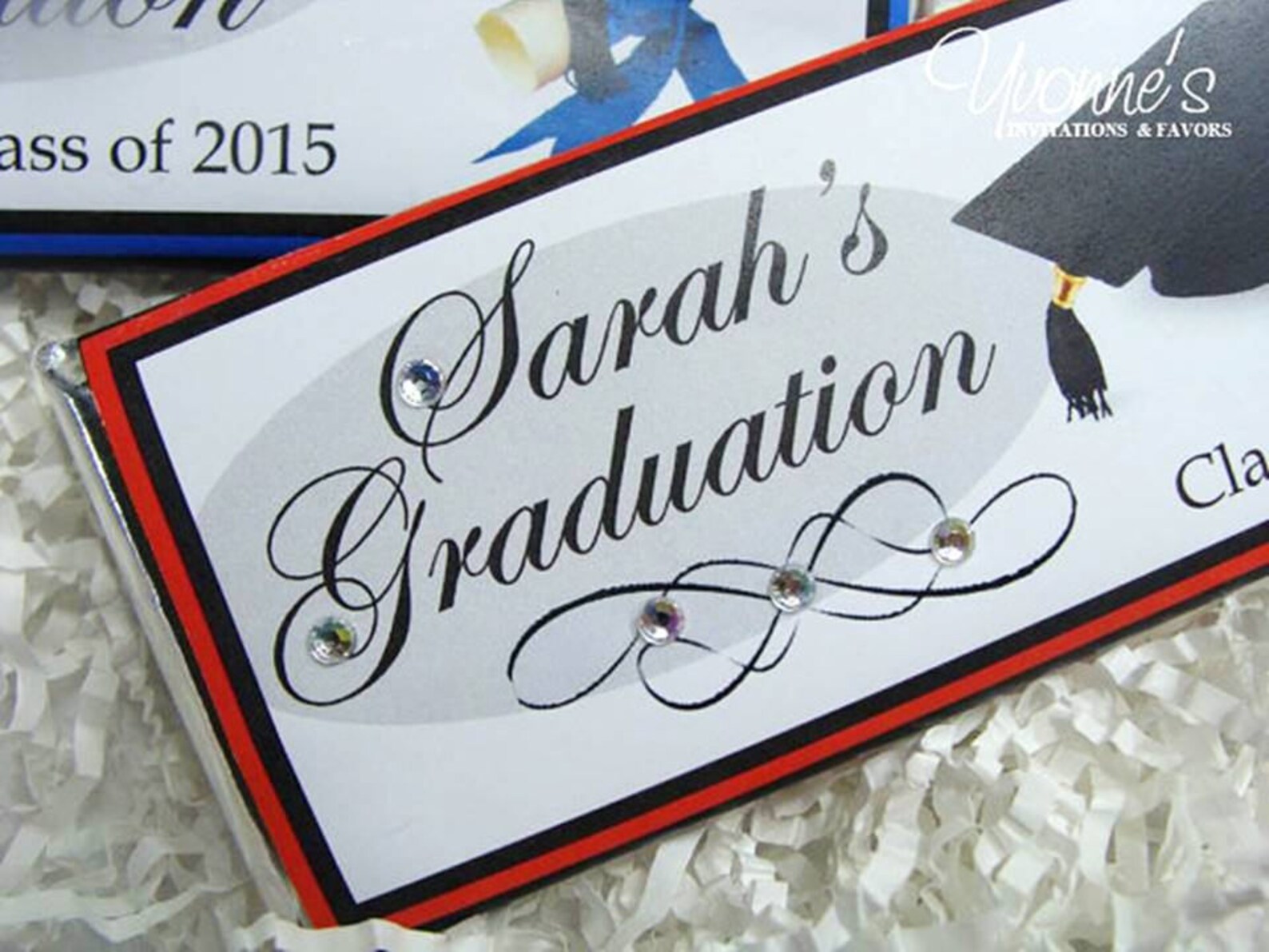 Graduation Candy Bar Wrappers Chocolate Bar Favors Class - Etsy